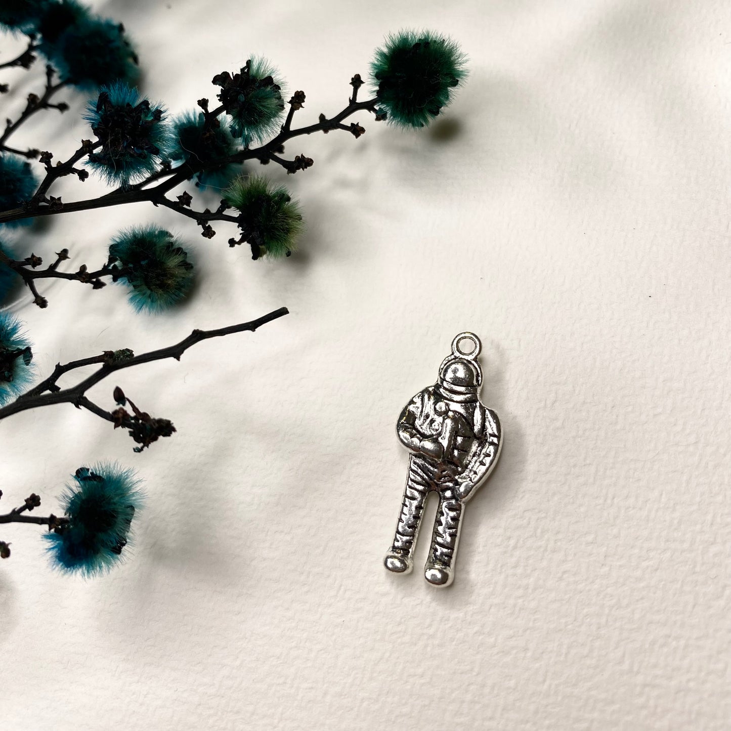 Astronaut Collar Charm