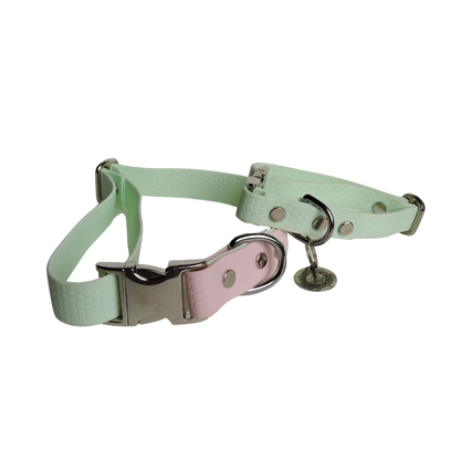 Spearmint Hexa Silicone Collar