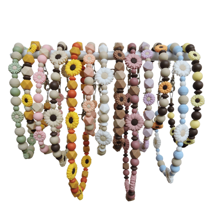Pups & Petals Silicone Necklace