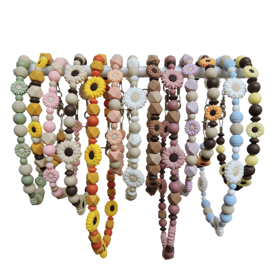Pups & Petals Silicone Necklace