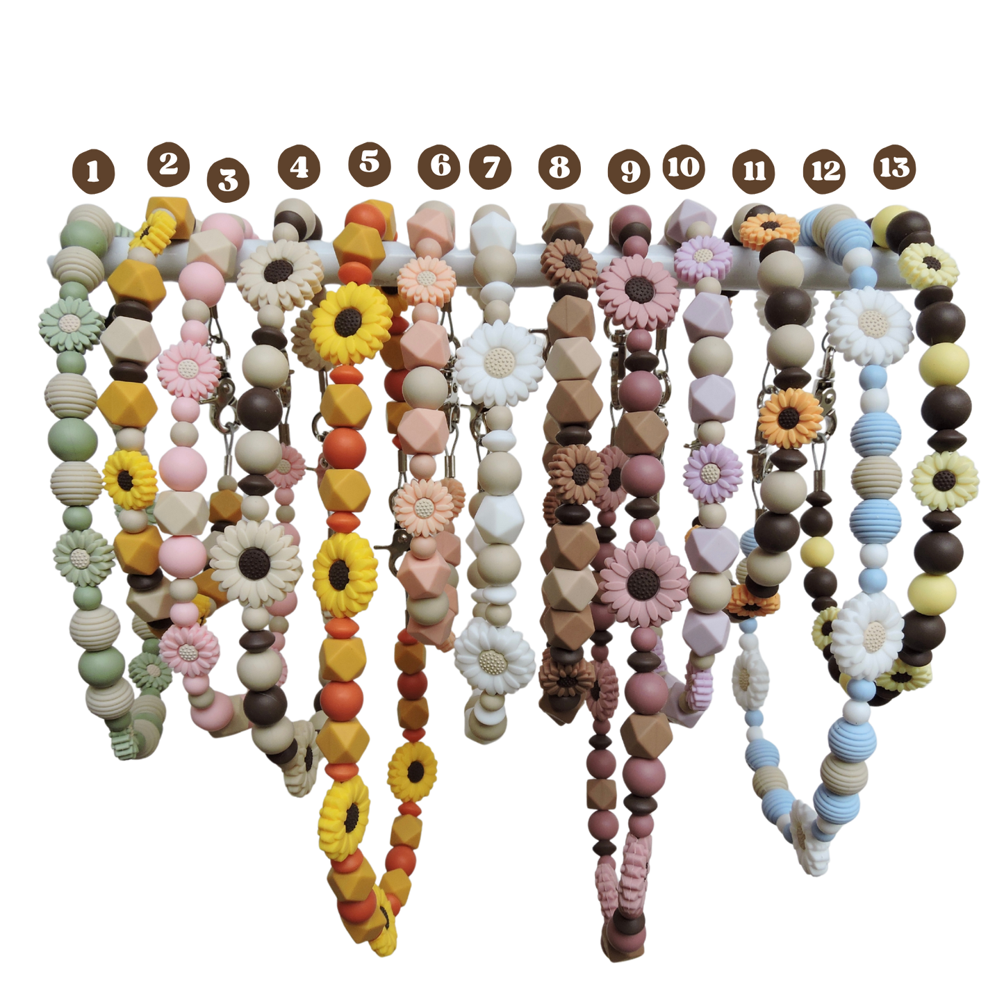 Pups & Petals Silicone Necklace