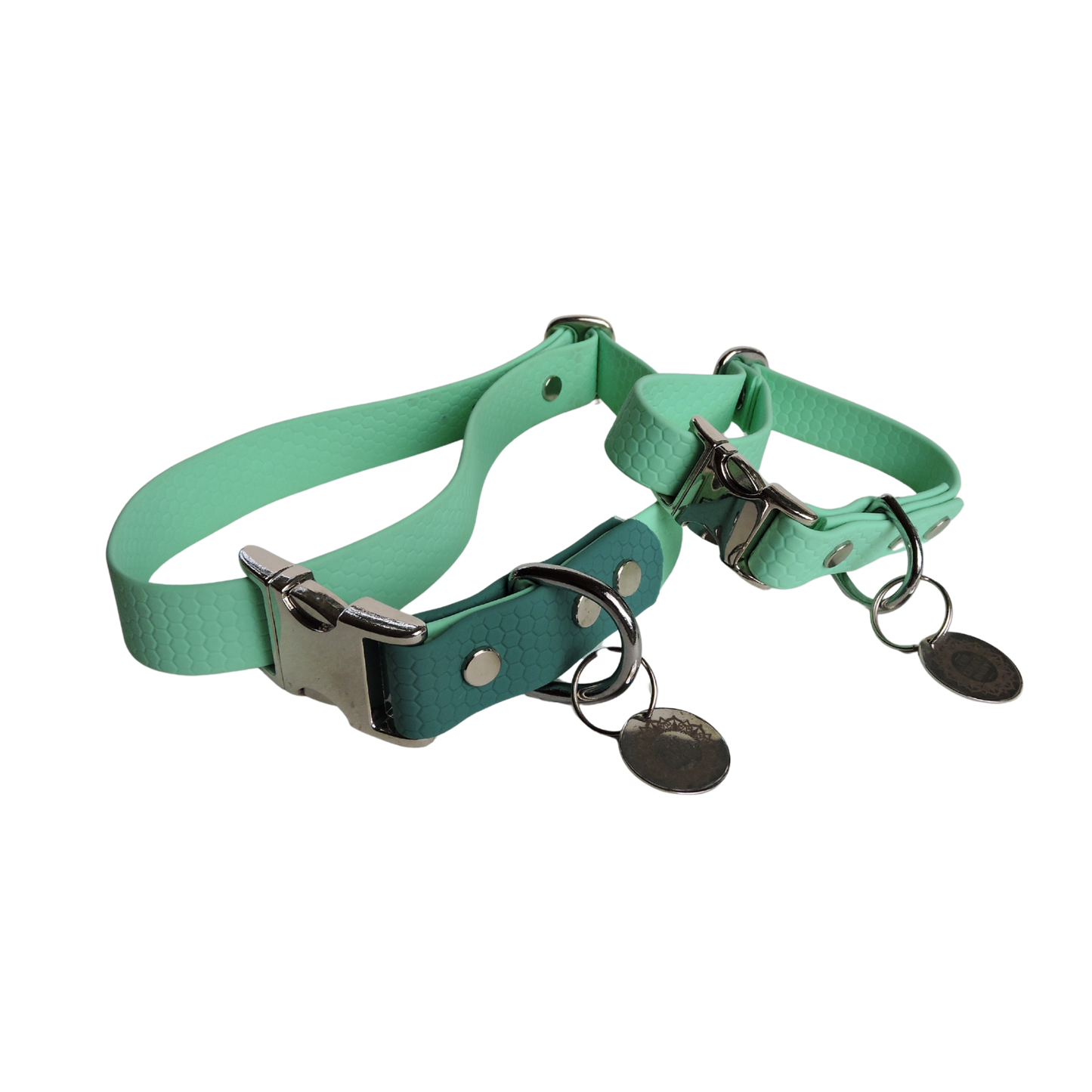 Mint Hexa Silicone Collar