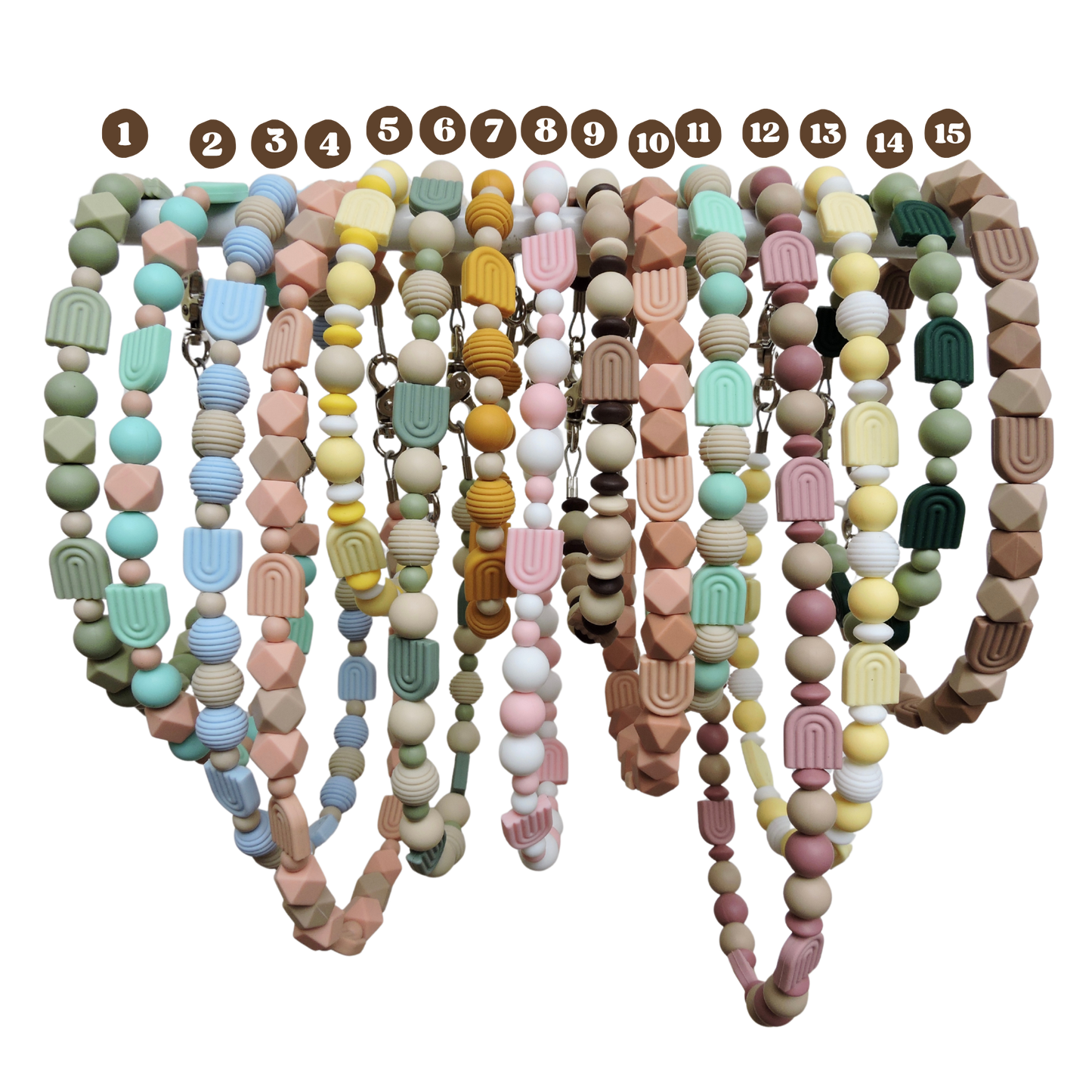 Sunshine & Rainbows Silicone Necklace