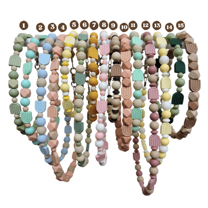 Sunshine & Rainbows Silicone Necklace