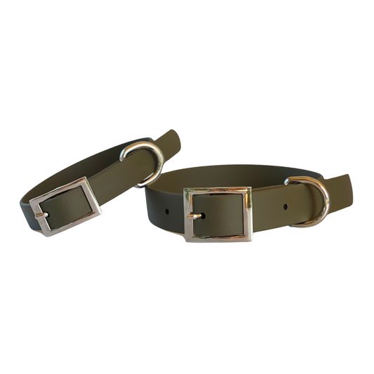 Biothane Olive Collar