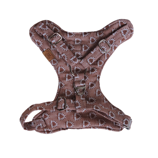 Clay Bloom Padded Harness