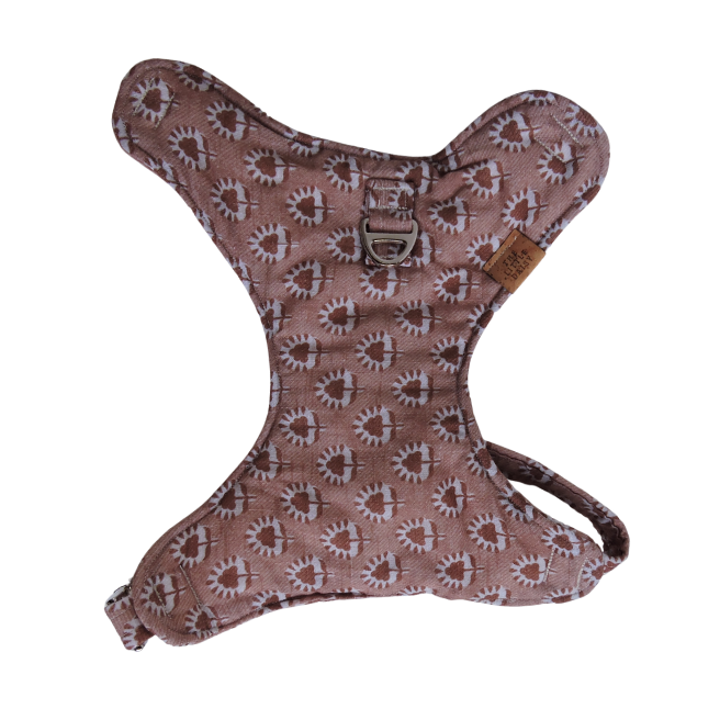 Clay Bloom Padded Harness