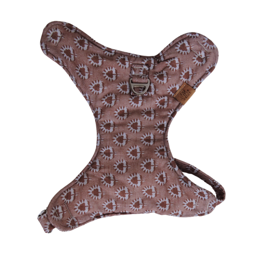 Clay Bloom Padded Harness