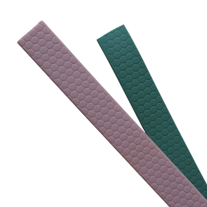Teal Hexa Silicone Collar