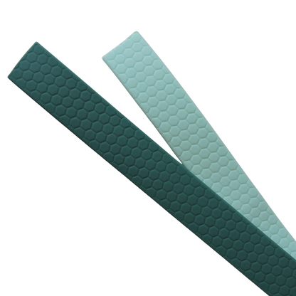 Teal Hexa Silicone Collar