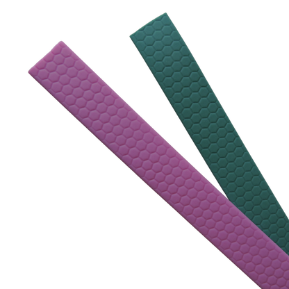 Teal Hexa Silicone Collar