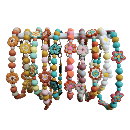 Wildflower Run Silicone Necklace